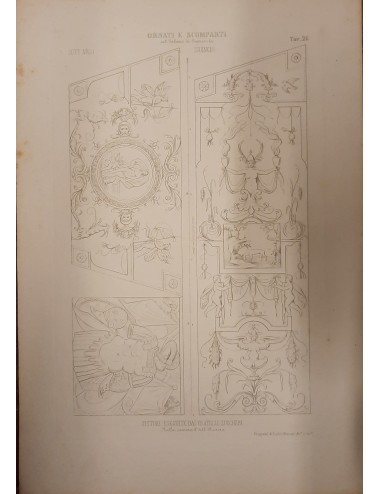 12 Pompeian black/white prints