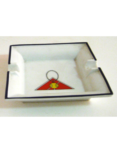 2 Modern small tennis ashtrays