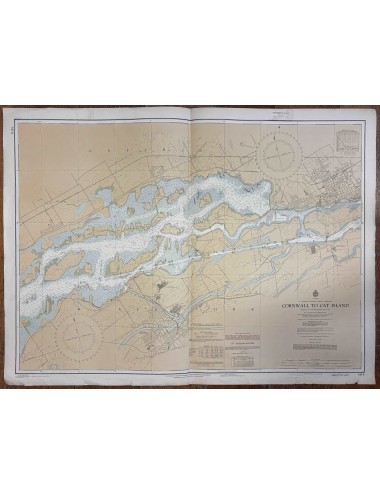 8 Carte nautiche senza cornice