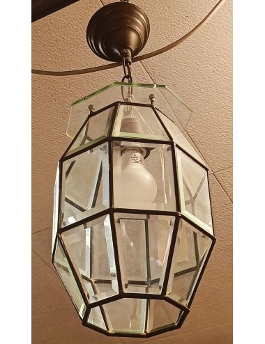 Modern glass chandelier
