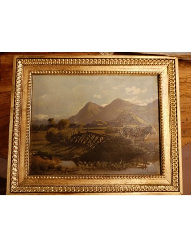 Dipinti -paesaggio di pecore-