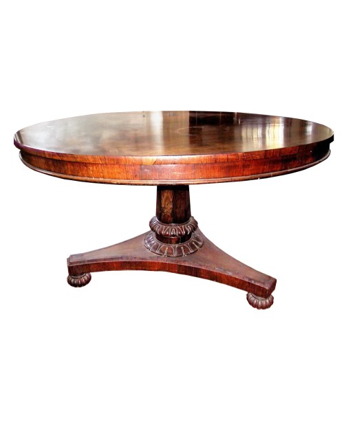 Regency-style rosewood table
