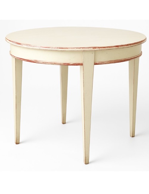 Modern lacquered round table