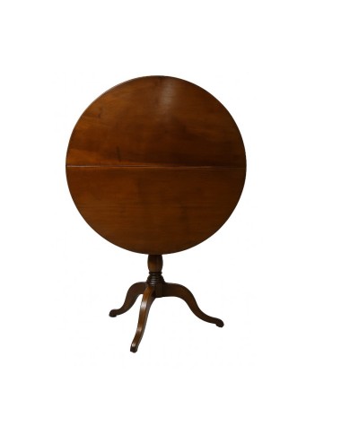 120 cm round walnut sail table