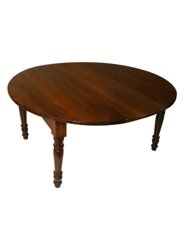 Original 19th century extensible walnut table (3 all)