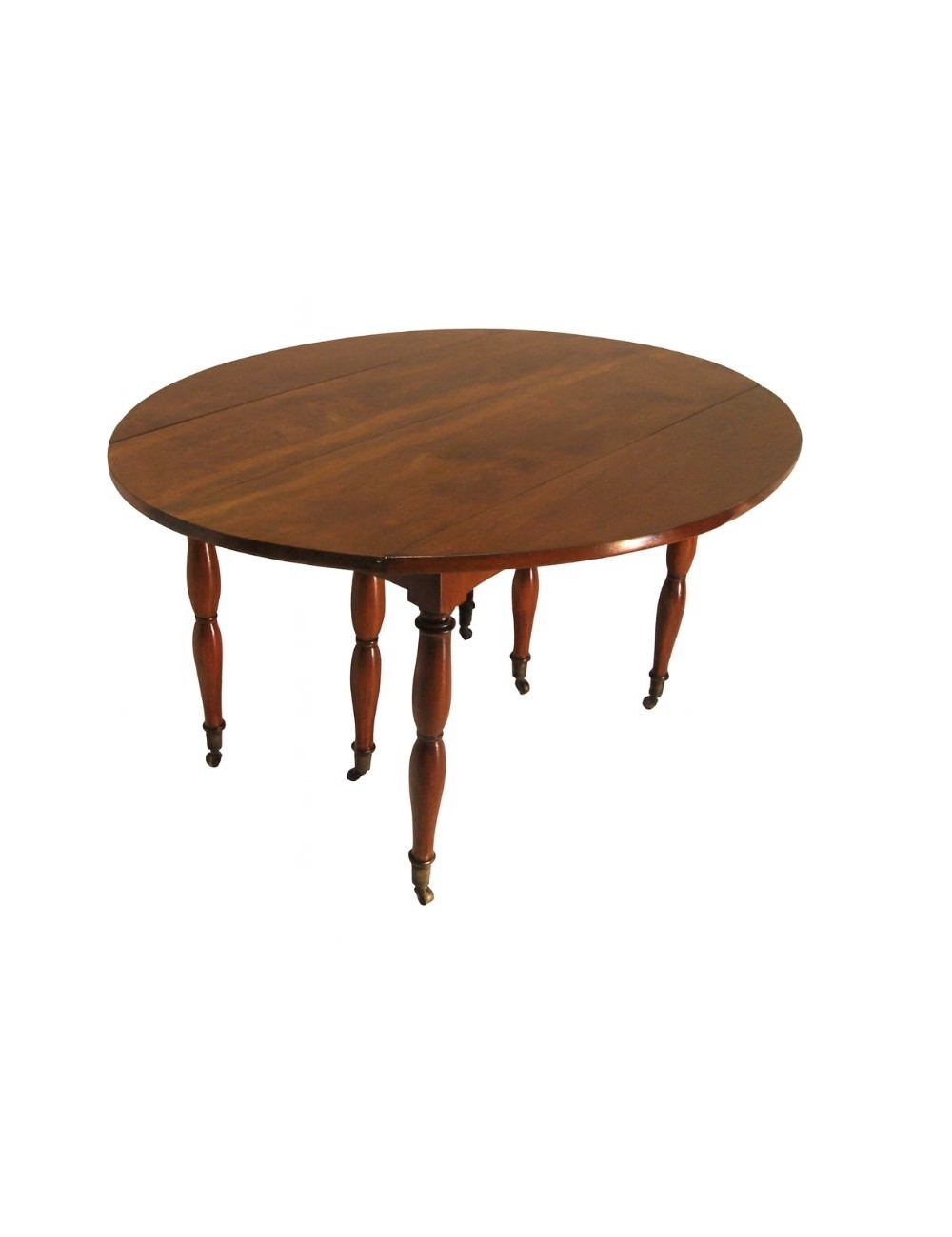 Original 19th century walnut table + extensions