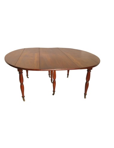 Original 19th century walnut table + extensions