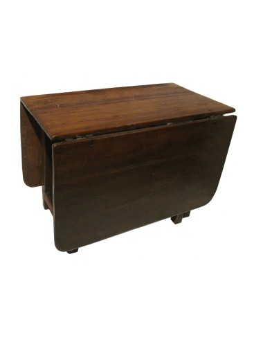 Spruce table with English flaps open cm 184x112