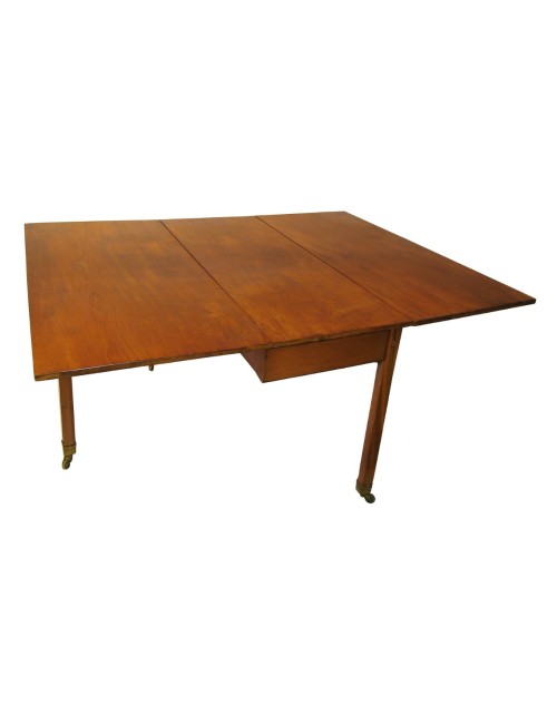 Mahogany table, open 162x122x78h