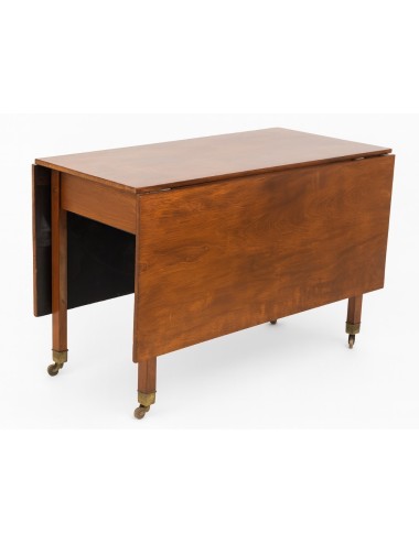 Mahogany table, open 162x122x78h