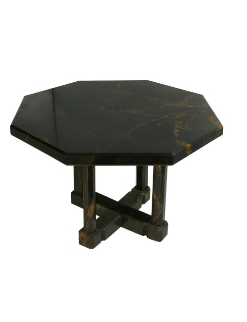 L 18- Modern lacquered octagonal table