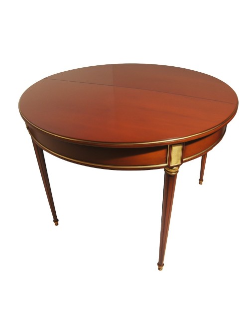 Table with 3 extension leaves cm 50 modern