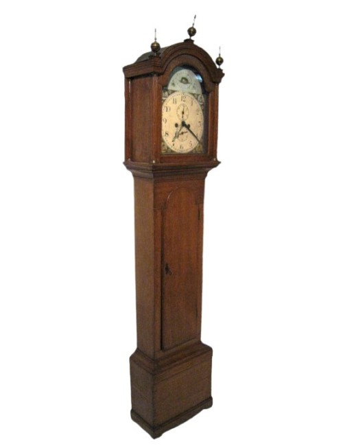 Pendolo orologio in rovere