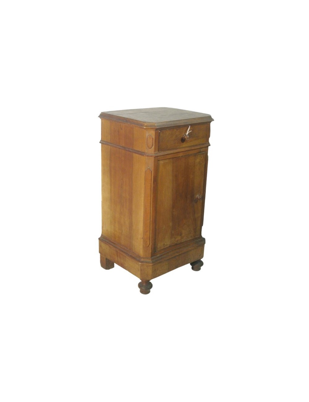 Comodino/Mobiletto fine '800 in noce