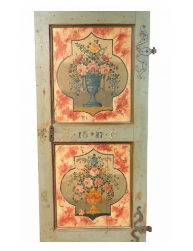 Painted door 1 side - 19th century to be restored