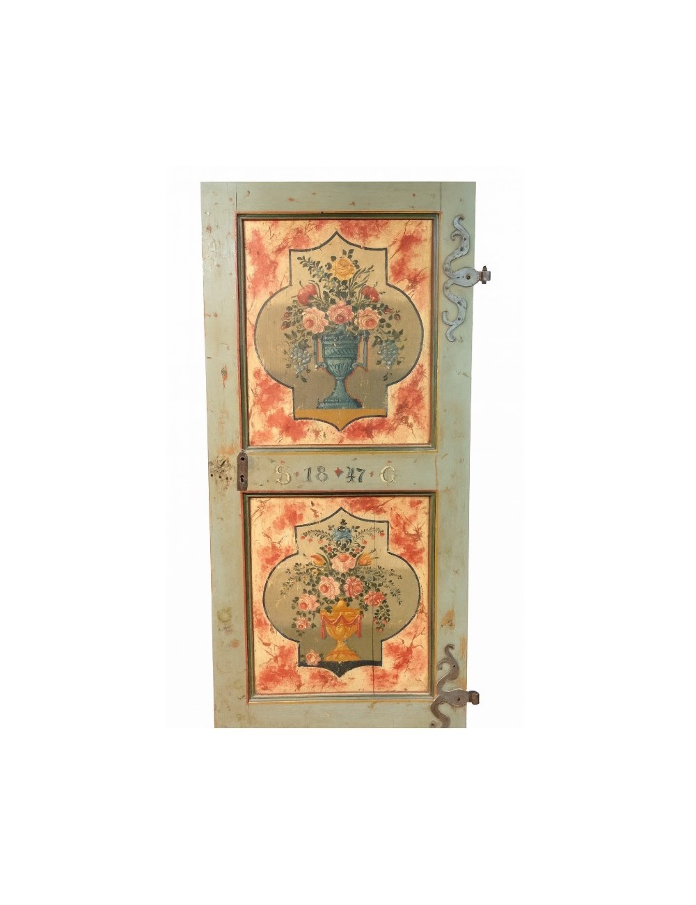 Painted door 1 side - 19th century to be restored