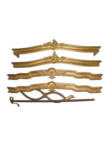 Gold valances