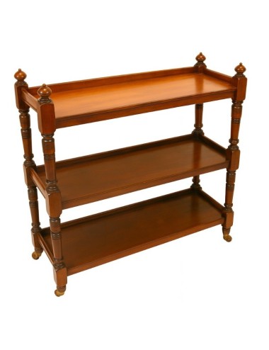 3-storey mahogany etagere
