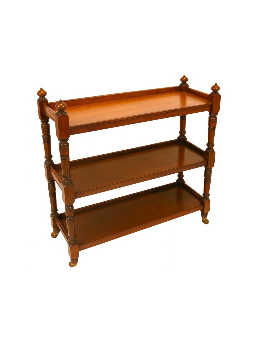 3-storey mahogany etagere