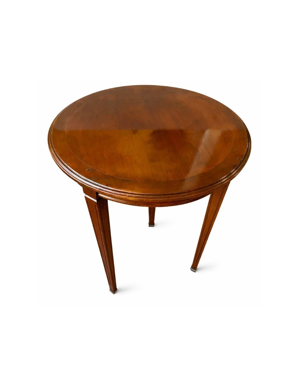 Tavolino rotondo in ciliegio