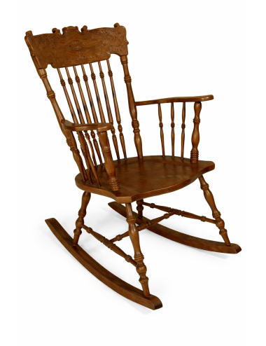 Modern rocking armchair