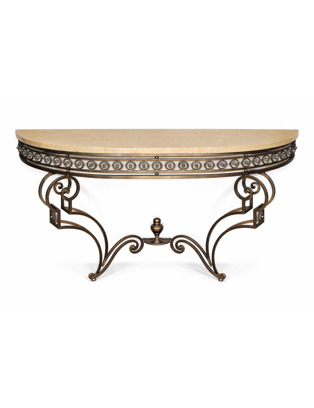 Modern botticino marble console table top