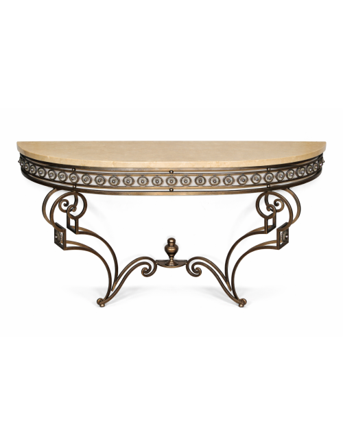 Modern botticino marble console table top