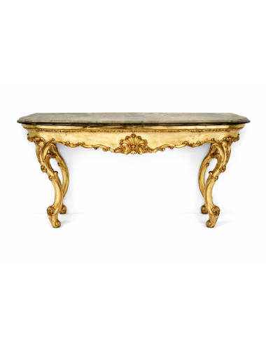 Lacquered console table Stile L.XIV