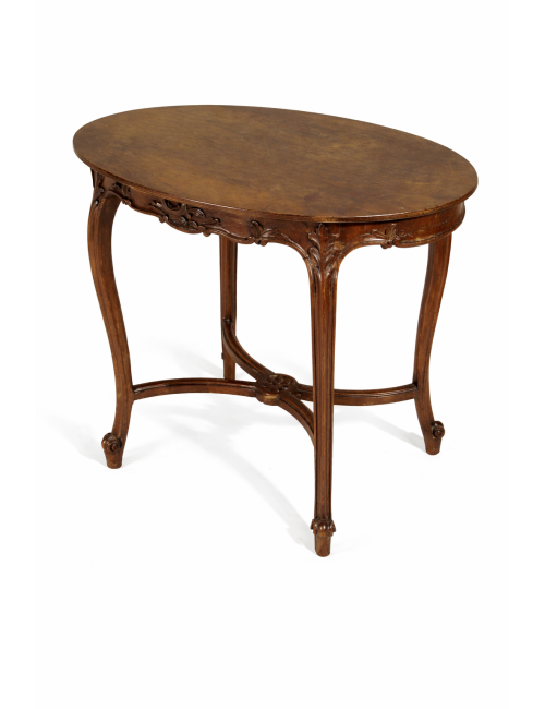 Modern oval coffee table