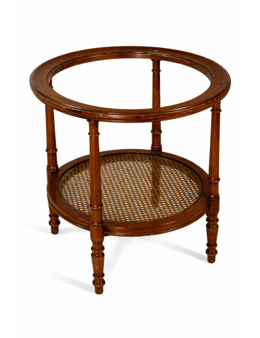 Modern round coffee table