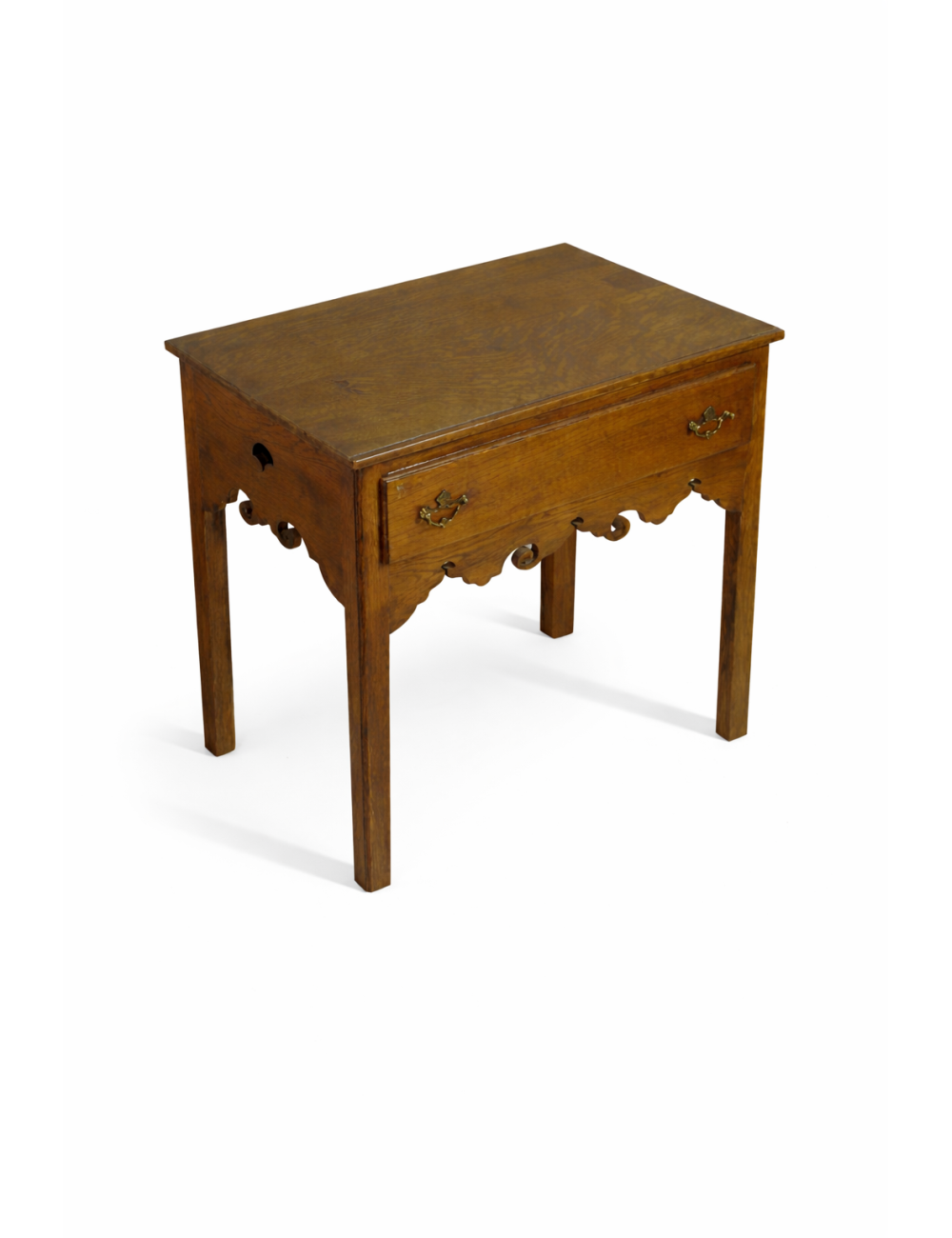 Modern Lombard-style bedside table