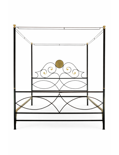 Double bed with canopy