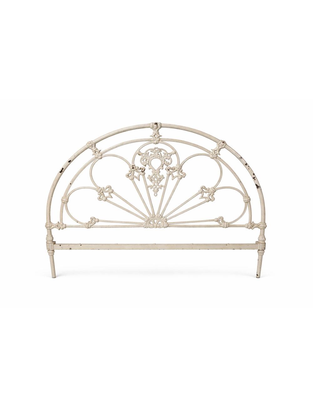 Iron beds (1 sing+ 1 cradle) headboard only