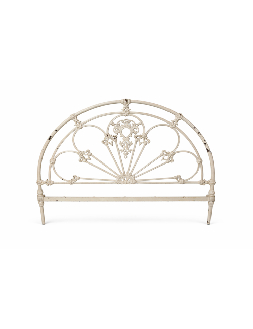 Iron beds (1 sing+ 1 cradle) headboard only