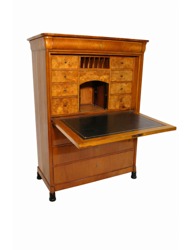 Secretaire Biedermeier in ciliegio prima metà '800