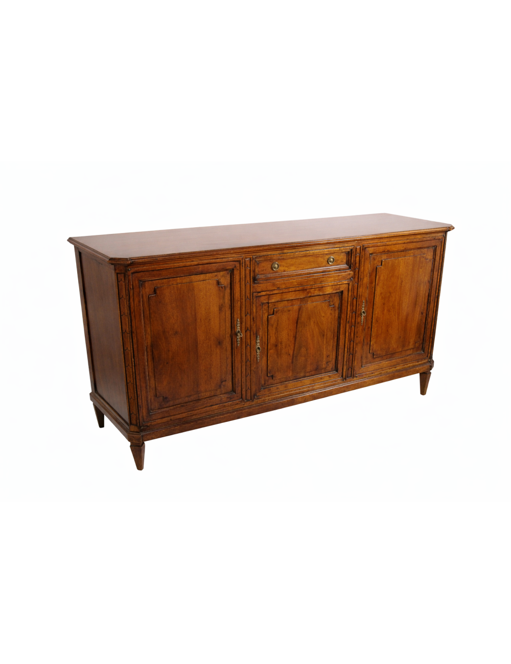 Modern walnut sideboard