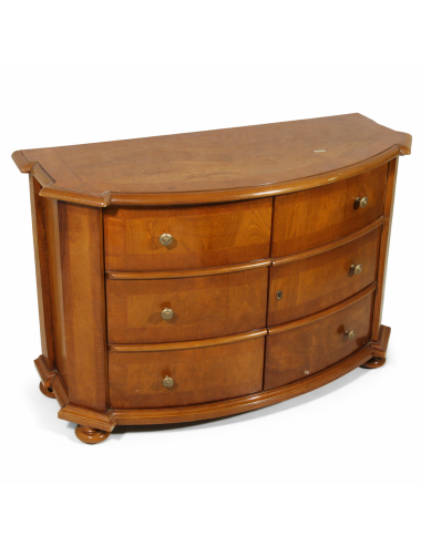 Two-door cabinet with modern false drawers