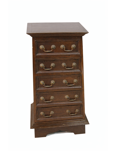 6-drawer pyramid chest of drawers