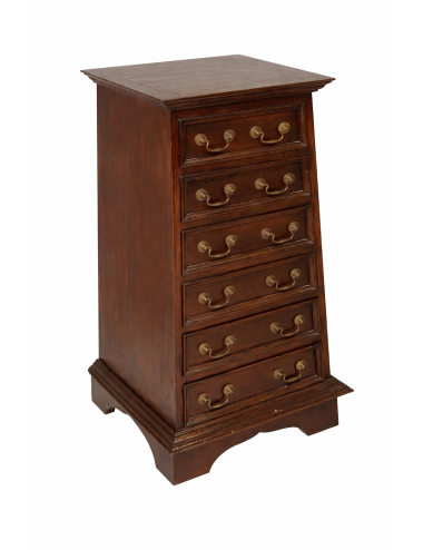 6-drawer pyramid chest of drawers