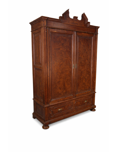 Armadio in legno dipinto fine '800