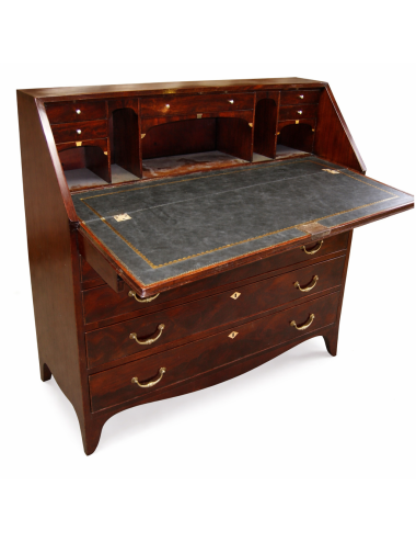 English 19th century mahogany flap