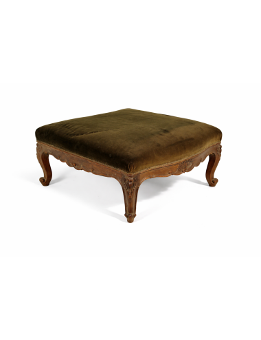 Pouf con seduta imbottita stile Luigi XV