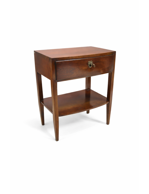 Comodino moderno in noce
