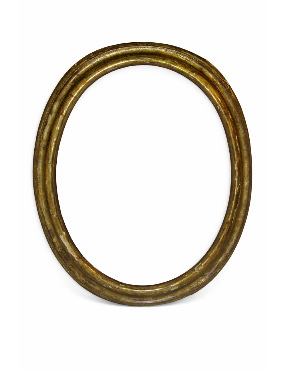 Mirror/Oval frame only gold